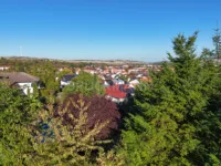 Aussicht vom Dachgeschoss