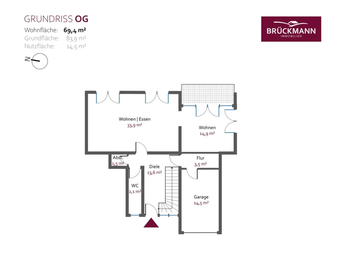 Grundriss OG