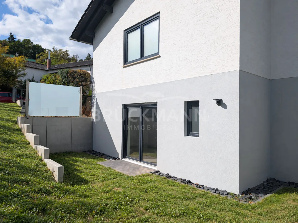 Gartenzugang vom Master-Bad
