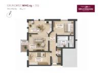 Grundriss Whg 3