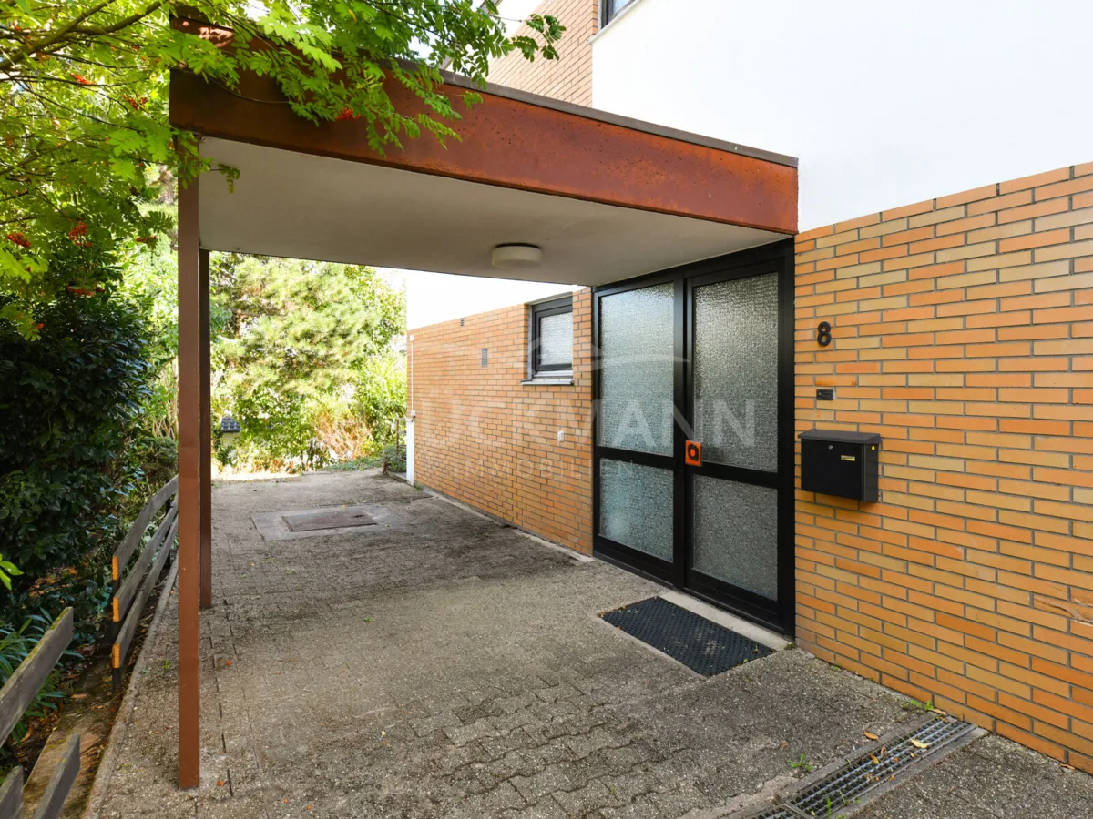 Raum für ein zukünftiges Carport