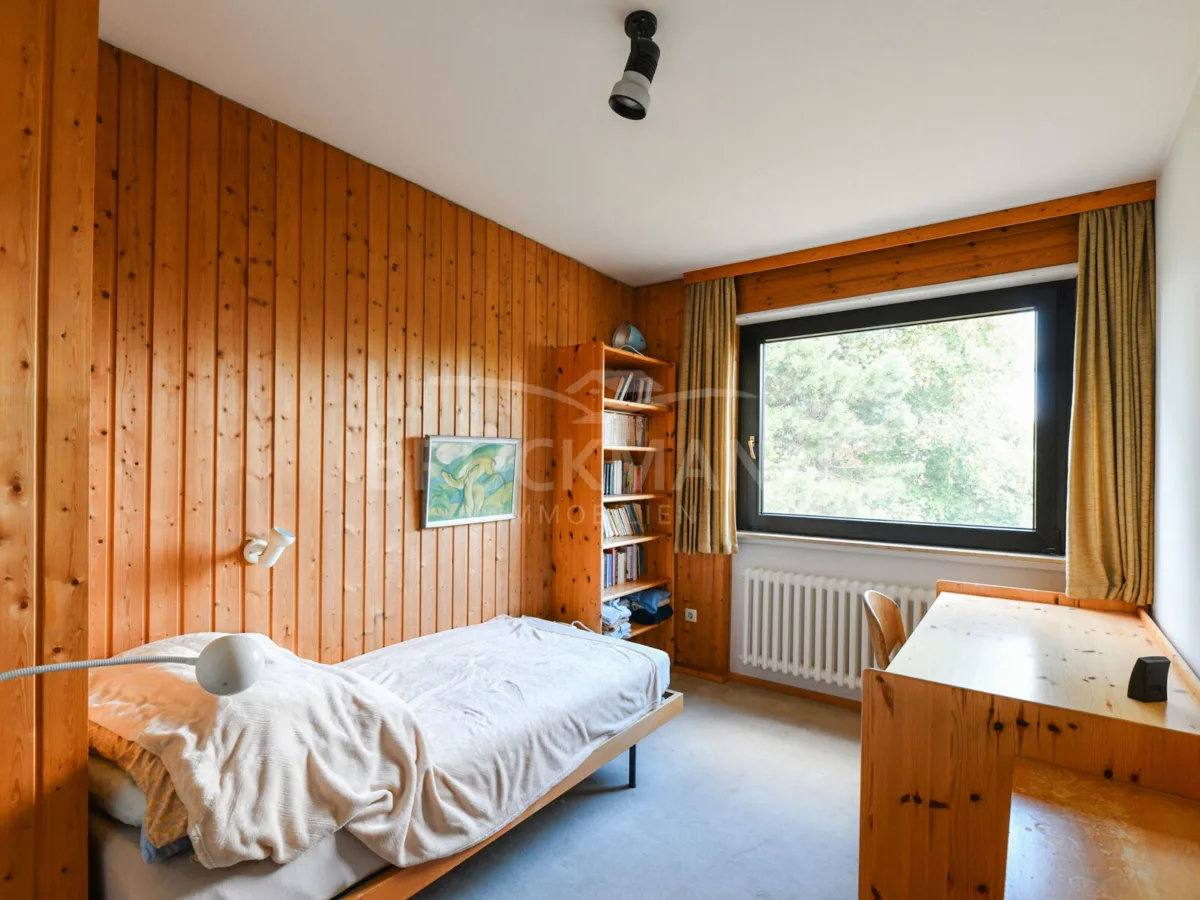 Zimmer 2 (OG) mit Blick Richtung Rheinebene