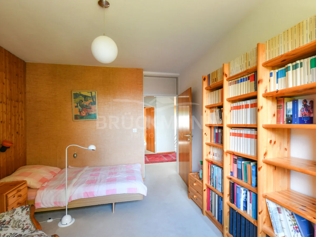 Zimmer 3 (OG) mit Blick Richtung Rheinebene