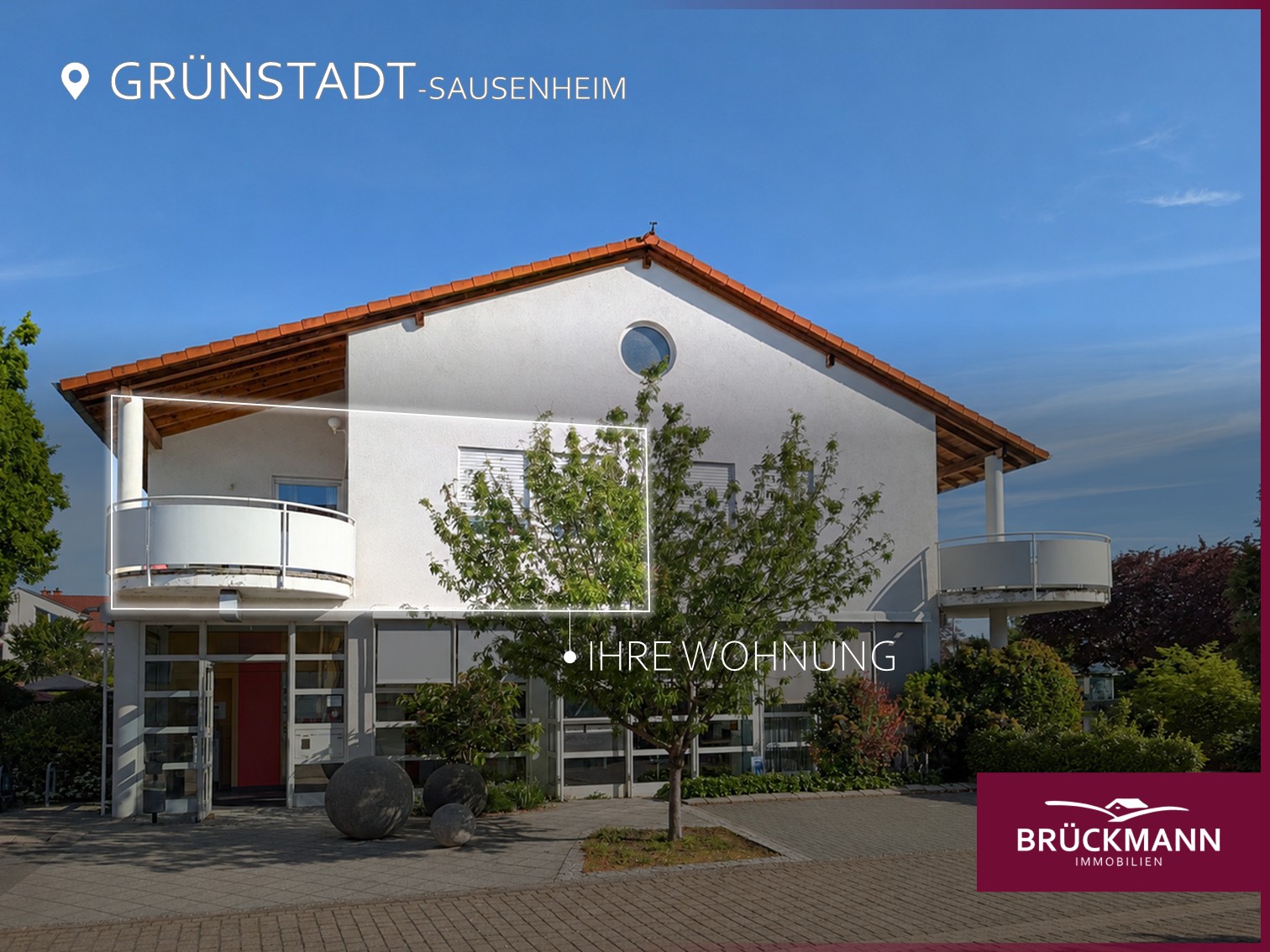 Vermietete 2-ZKB mit großzügiger Südwest-Loggia in zentraler Lage von Sausenheim!, 67269 Grünstadt-Sausenheim, Etagenwohnung