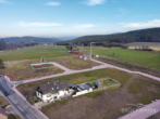 Luft-Perspektive - Schönes, erschlossenes Baugrundstück (386 m²) im Neubaugebiet „Am Ringelsberg“ Hertlingshausen!