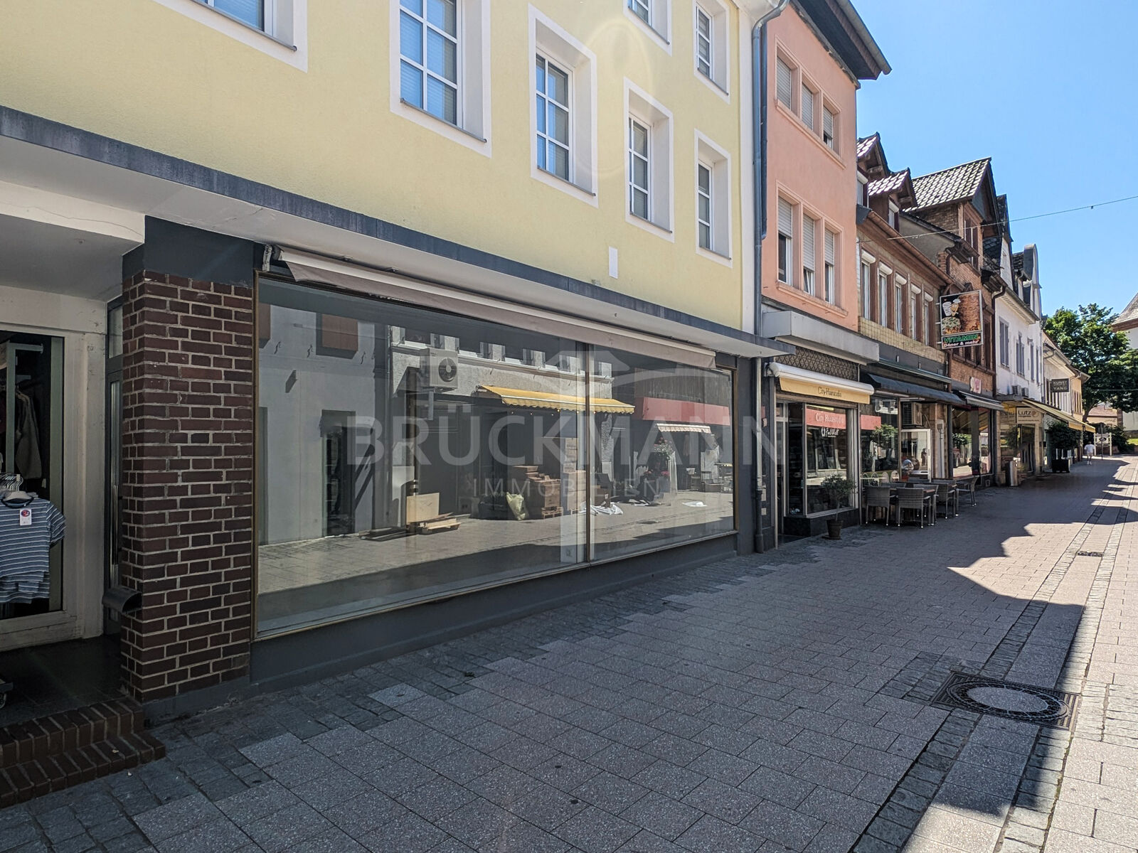 Blick zur südlichen FuZo