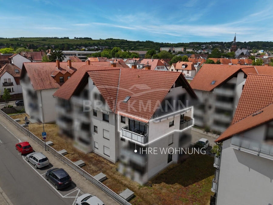 Blick auf Süd- & Ost-Fassade