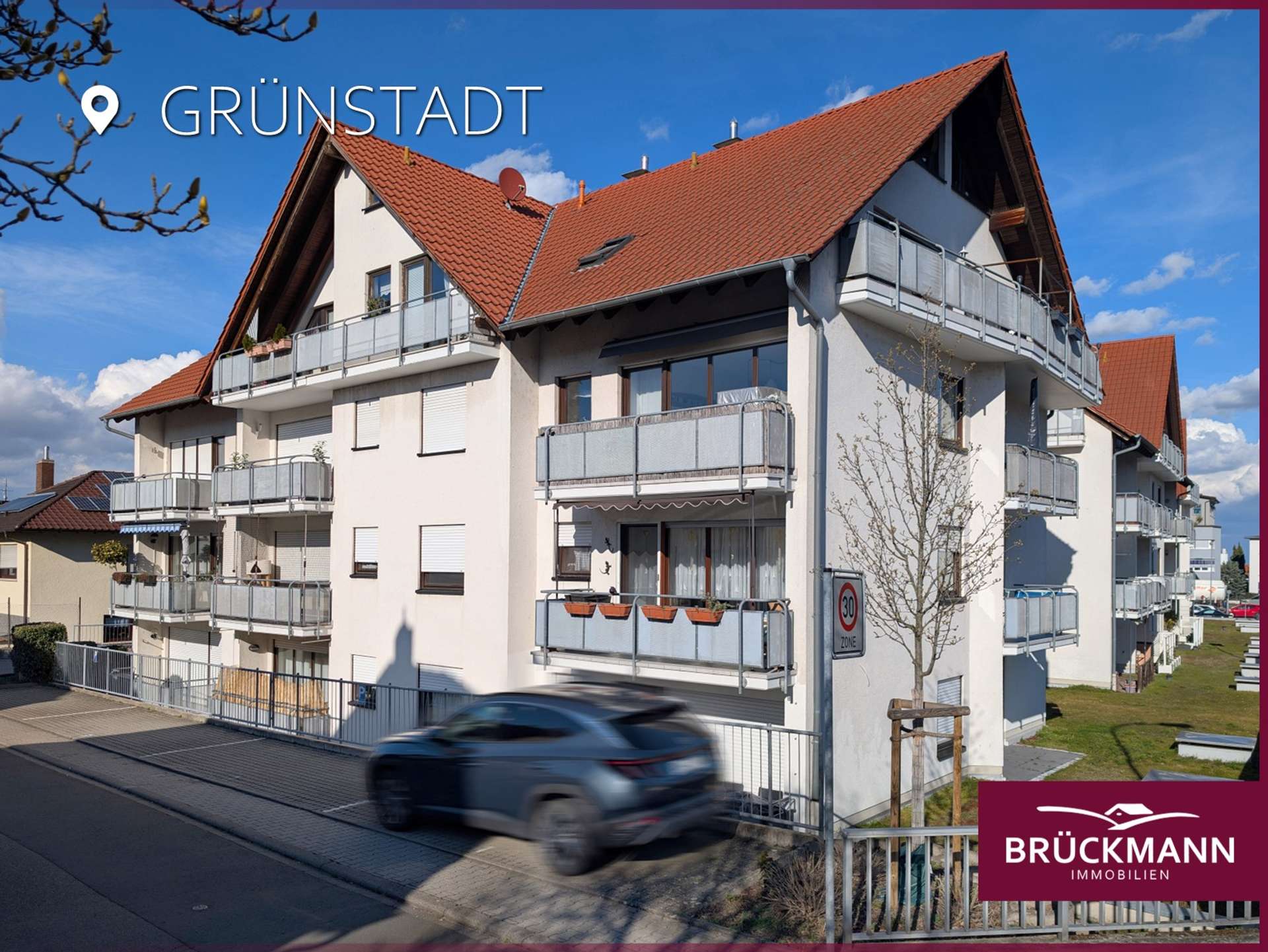 Gepflegte & gut geschnittene 3-ZKB (1. OG) in toller Wohnlage von Grünstadt!, 67269 Grünstadt, Etagenwohnung
