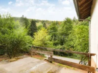 Terrasse mit Waldblick