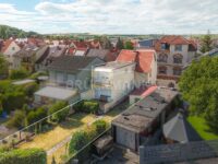 Luft-Perspektive Garten