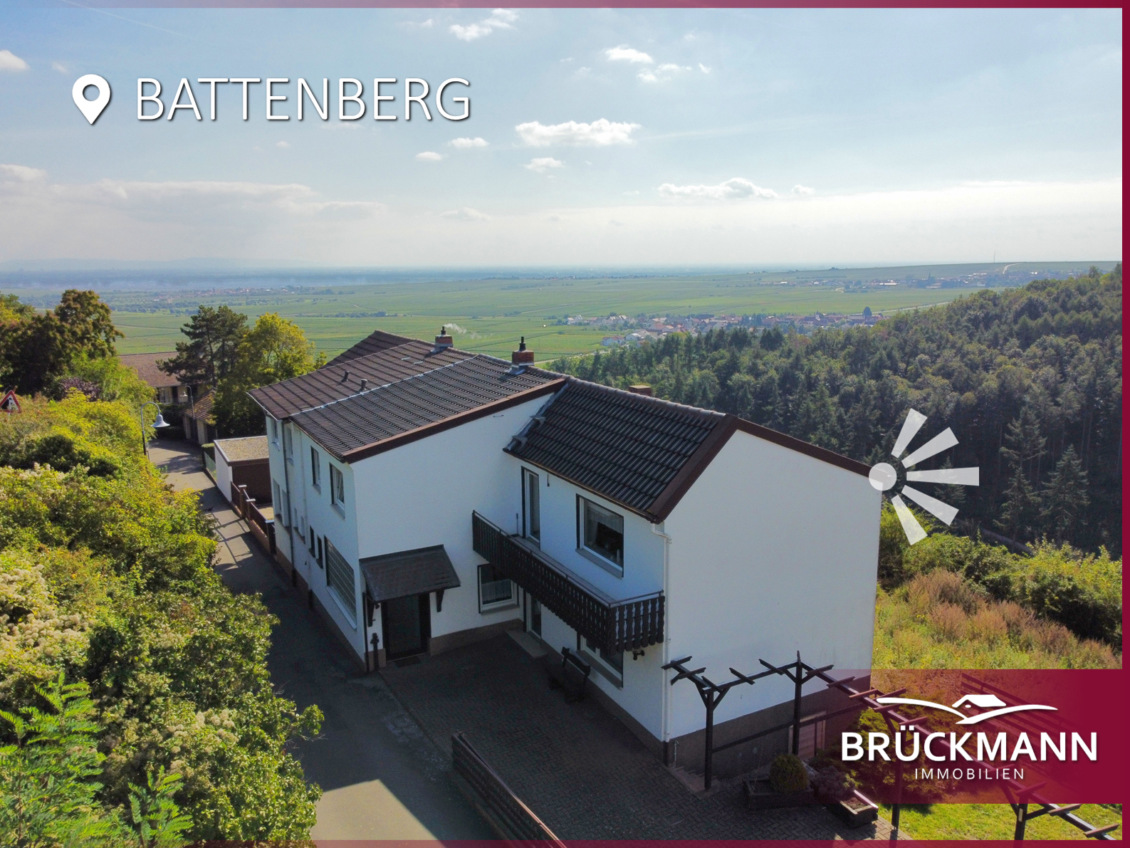 ‚Zuhause ankommen‘ mit einer traumhaften Aussicht vom ‚Balkon der Pfalz‘!, 67271 Battenberg, Doppelhaushälfte