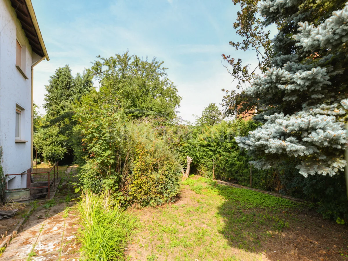 ...und seitlicher Garten