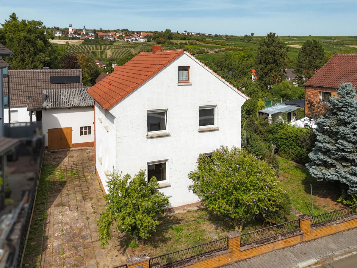 Luftperspektive von der Straße