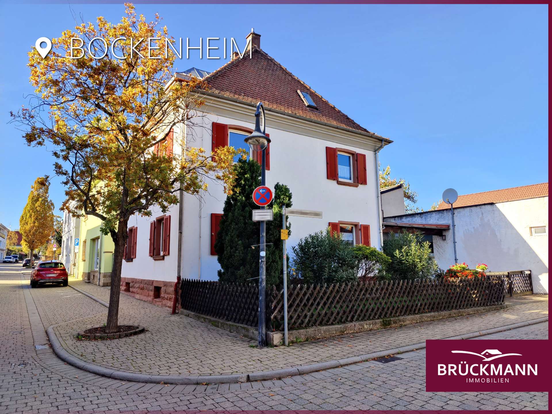 Charmantes Wohnhaus mit Innenhof, Vorgarten & Ladengeschäft im Winzerdorf Bockenheim!, 67278 Bockenheim, Einfamilienhaus