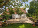 Sitzecke im Garten - Ein Ort zum Verlieben: Renoviertes Bauernhaus mit dem gewissen Etwas im Herzen von Kerzenheim