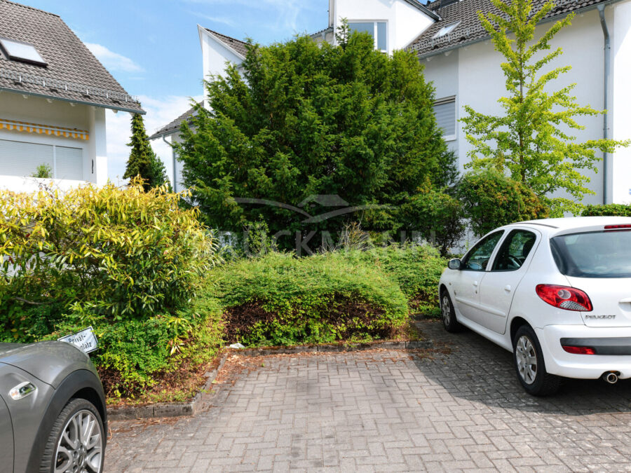 Stellplatz am Haus
