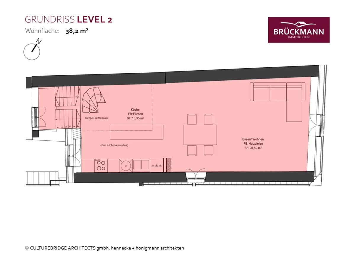 Grundriss Level 2