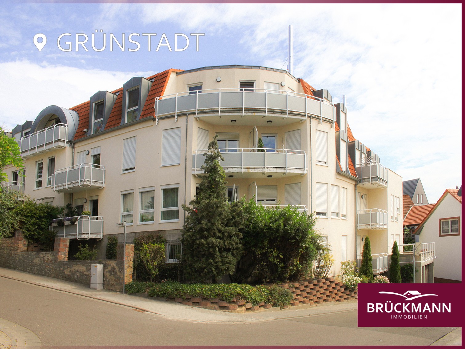 2-ZKB Etagenwohnung mit Westbalkon und Aufzug in zentraler Lage von Grünstadt, 67269 Grünstadt, Etagenwohnung