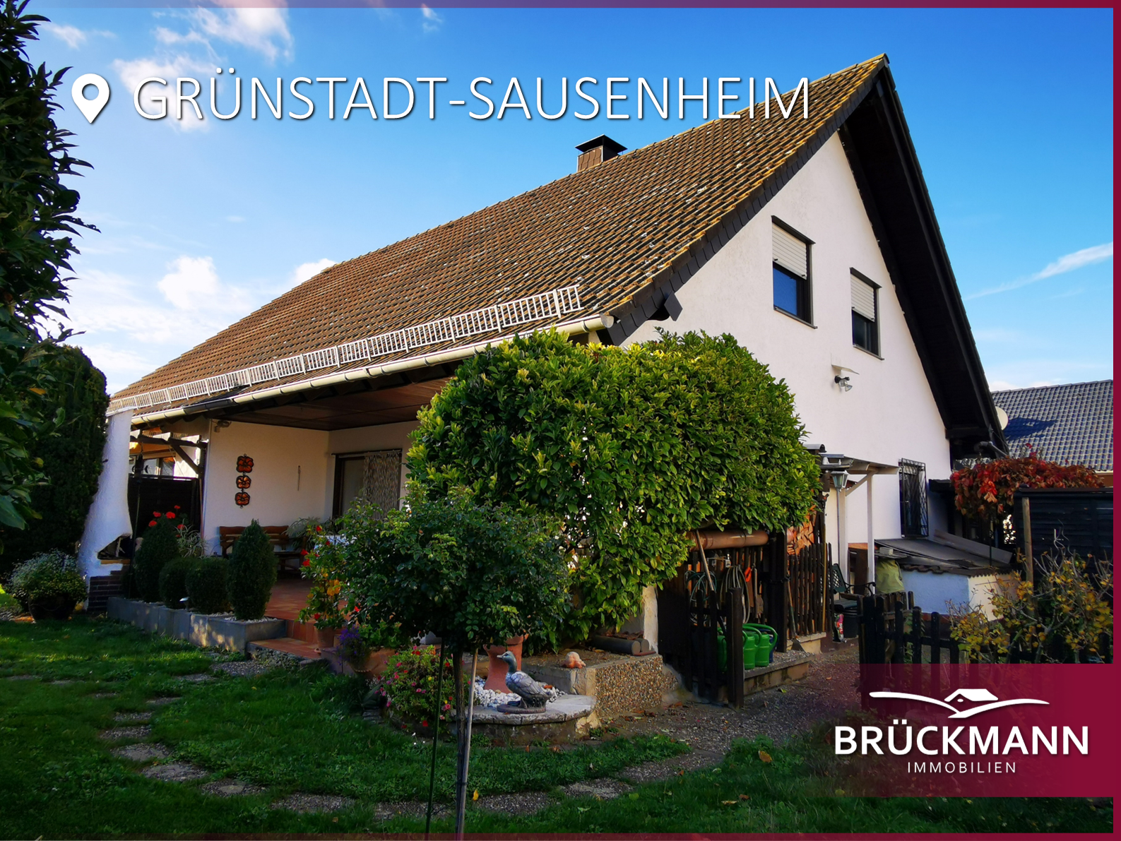 Ihr neues Zuhause mit Garten, Sauna und weiterem Ausbaupotential in begehrter Lage!, 67269 Grünstadt-Sausenheim, Einfamilienhaus