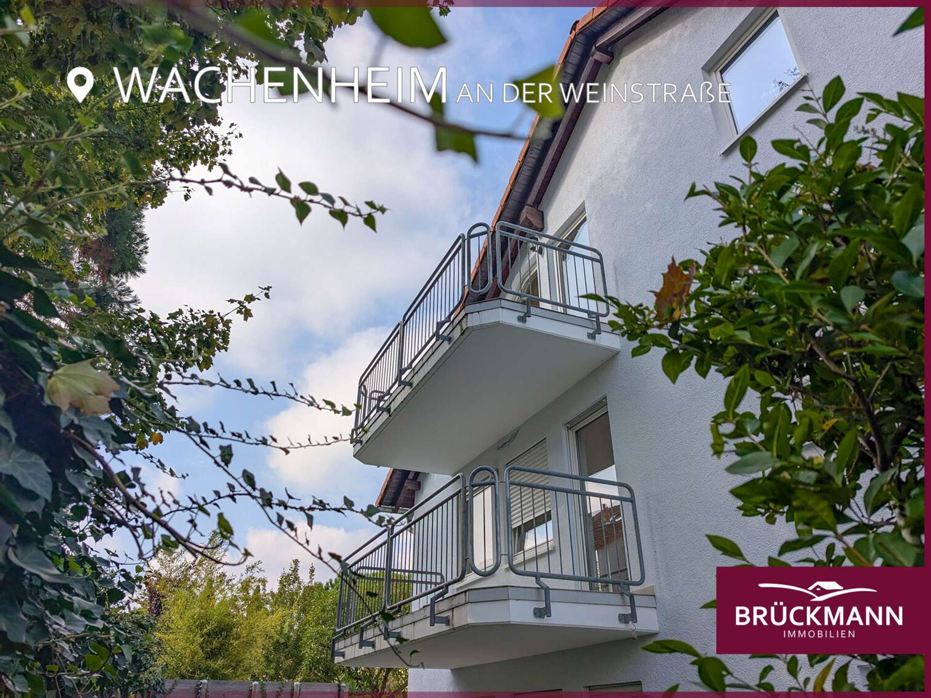 Sonnige Etagenwohnung mit Balkon & Blick ins Grüne in ruhiger Wohnlage!, 67157 Wachenheim an der Weinstraße, Etagenwohnung