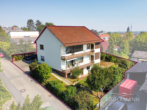 Luft-Perspektive (südwest) - Mehrfamilienhaus mit traumhafter Aussicht (und Ausbaupotential) in bester Wohnlage von Grünstadt!