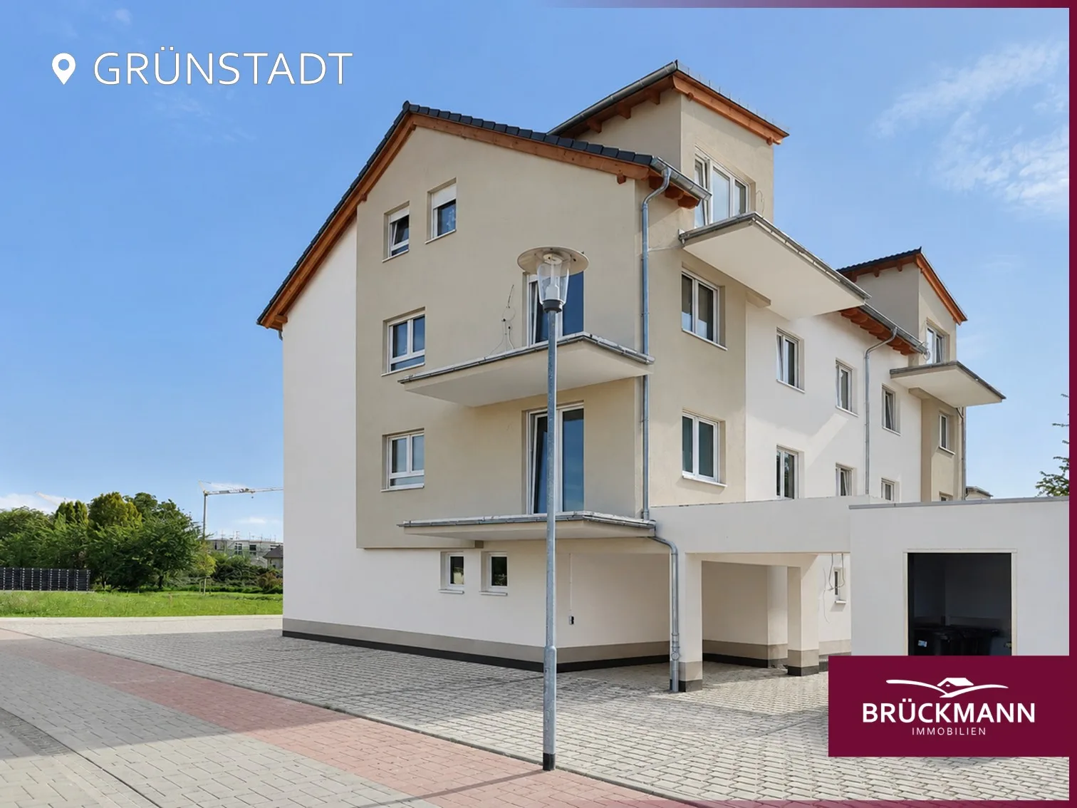 Moderne, energieeffiziente 4-ZKB mit Aufzug, EBK & Balkon in begehrter Lage! (Whg 4 | 2. OG, re), 67269 Grünstadt, Etagenwohnung
