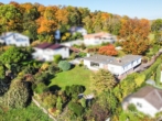 (Luft)Ansicht Süd-Ost - Bestlage in Grünstadt: Zeitlose Villa auf einzigartigem (Traum)Grundstück mit Fernblick!