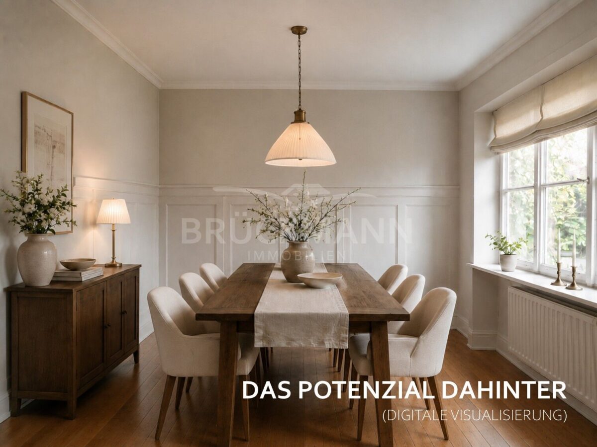 Esszimmer (digit. visualisiert)