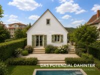 Hausansicht Garten (digit. visualisiert)