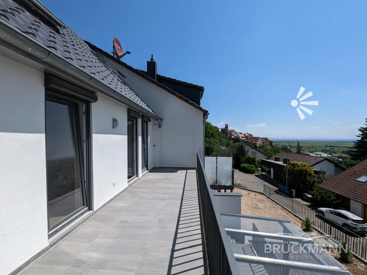 Balkon mit Fernblick