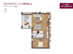 Grundriss - Exklusiv & barrierefrei: Modern wohnen im Landgut ‚Lawallier‘! (WHG 11 | 1. OG)