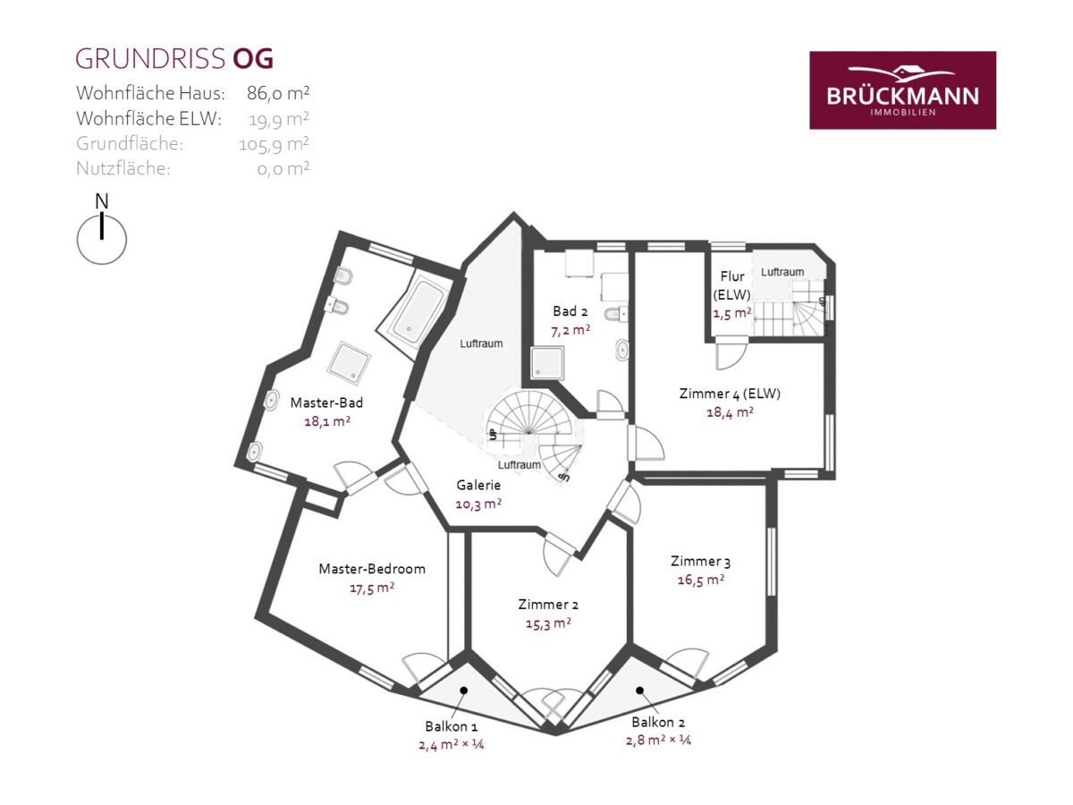 Grundriss OG