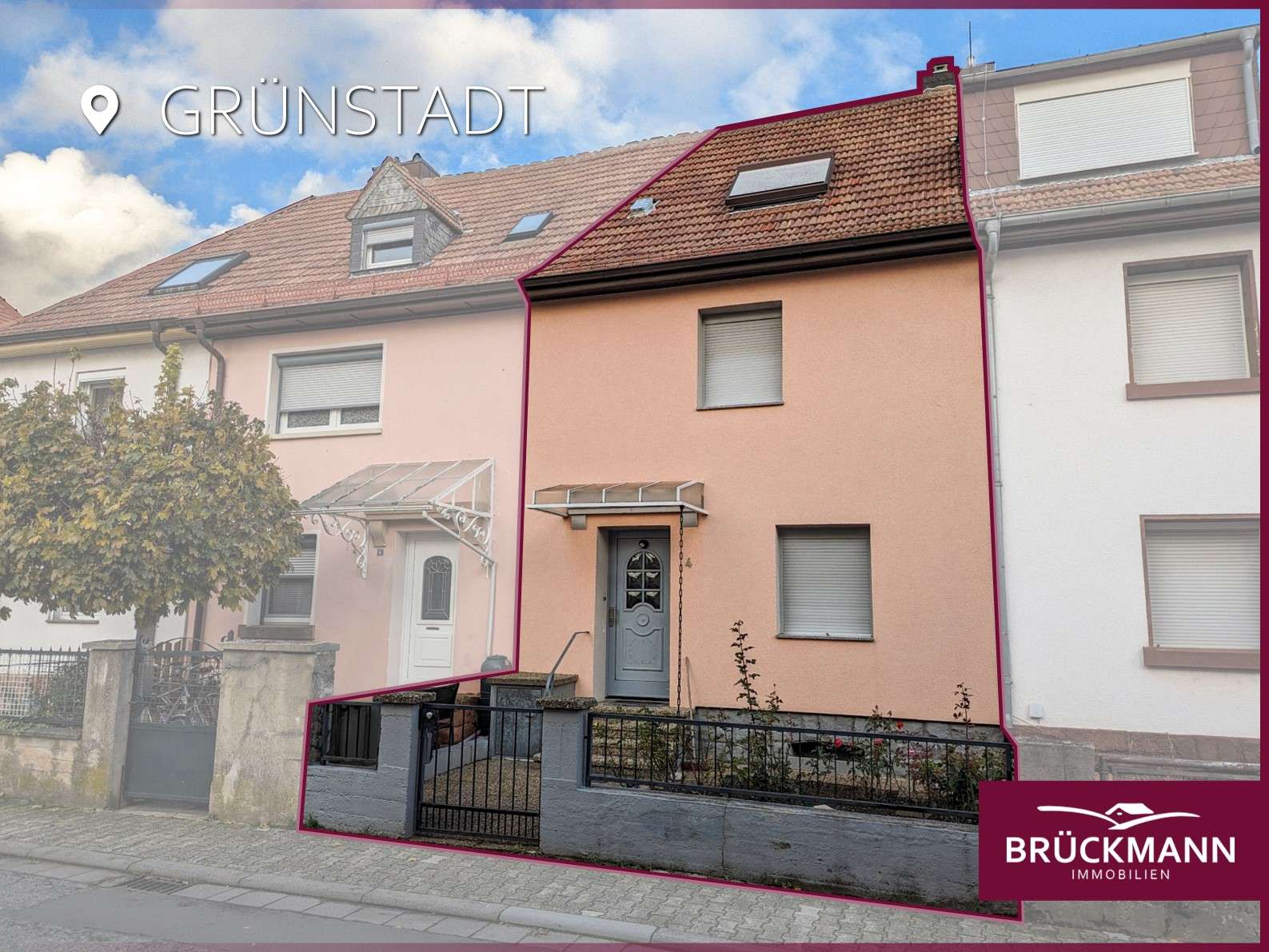 Gemütliches Reihenmittelhaus mit Renovierungsbedarf & kleinem Garten sucht eine neue, nette Familie!, 67269 Grünstadt, Reihenmittelhaus