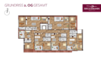 Grundriss 2. OG gesamt - Exklusiv & barrierefrei: Modern wohnen im Landgut ‚Lawallier‘! (WHG 9 | 1. OG)