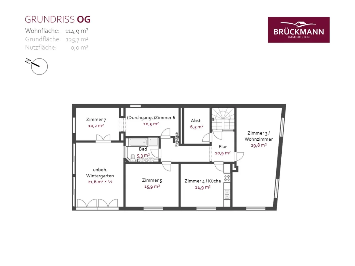 Grundriss OG