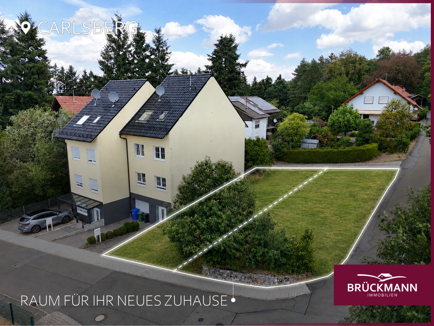 Bauen mit Perspektive: Zwei Grundstücke mit vielseitigem Bebauungspotenzial!, 67316 Carlsberg, Wohngrundstück