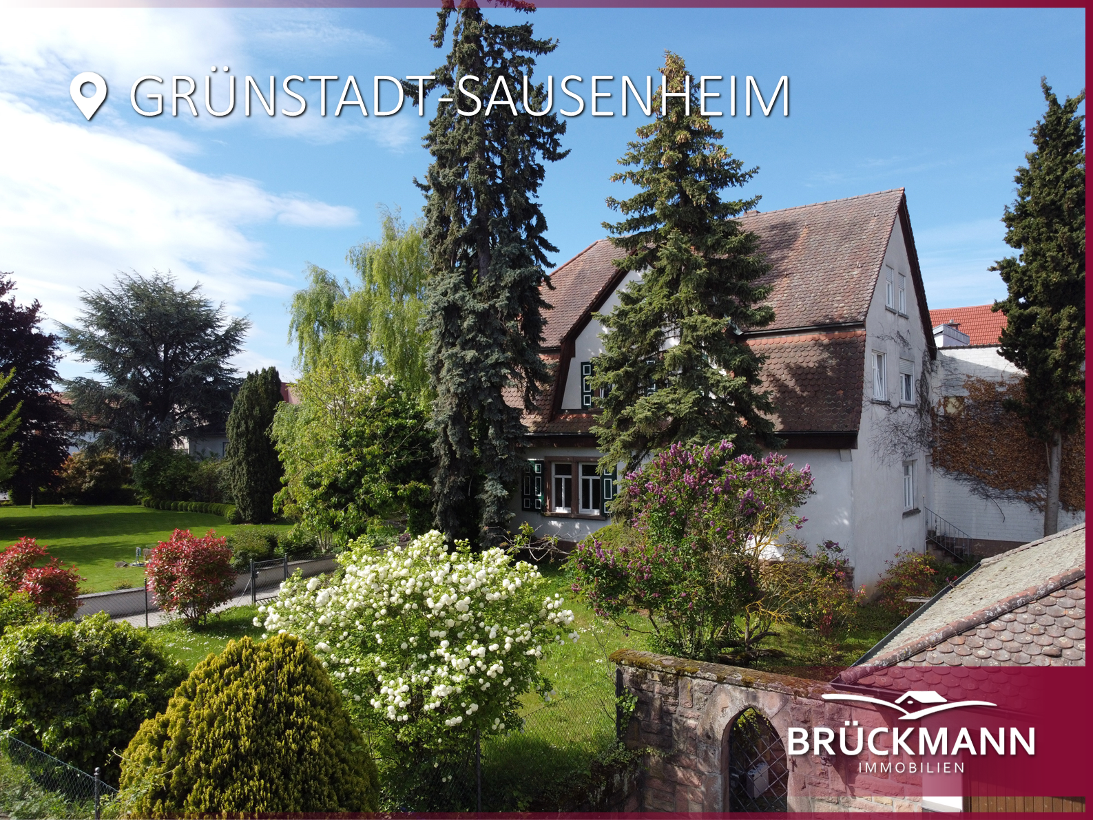 Leben & arbeiten Sie stilvoll in einem traumhaften Altbau inmitten des Weinorts Sausenheim!, 67269 Grünstadt-Sausenheim, Einfamilienhaus