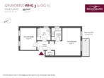 Grundriss Wohnung - Schicke 2-Zimmer-Wohnung in Bahnhofsnähe