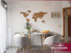Wohnzimmer - Sehr gepflegte, kompakte DG-Wohnung als Kapitalanlage mit Balkon in zentraler Lage von Grünstadt!