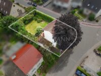 Luft-Perspektive aufs Grundstück