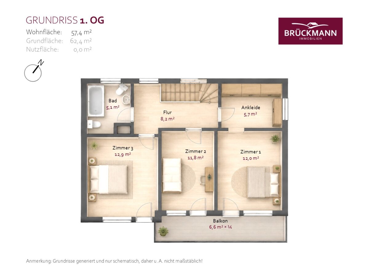 Grundriss OG
