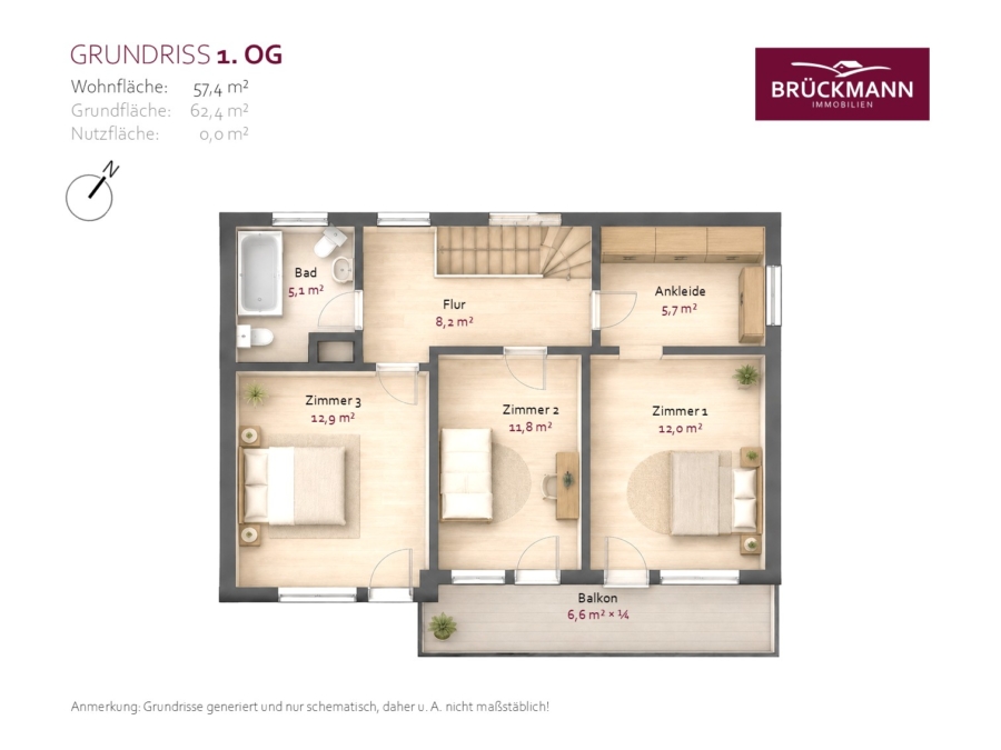Grundriss OG
