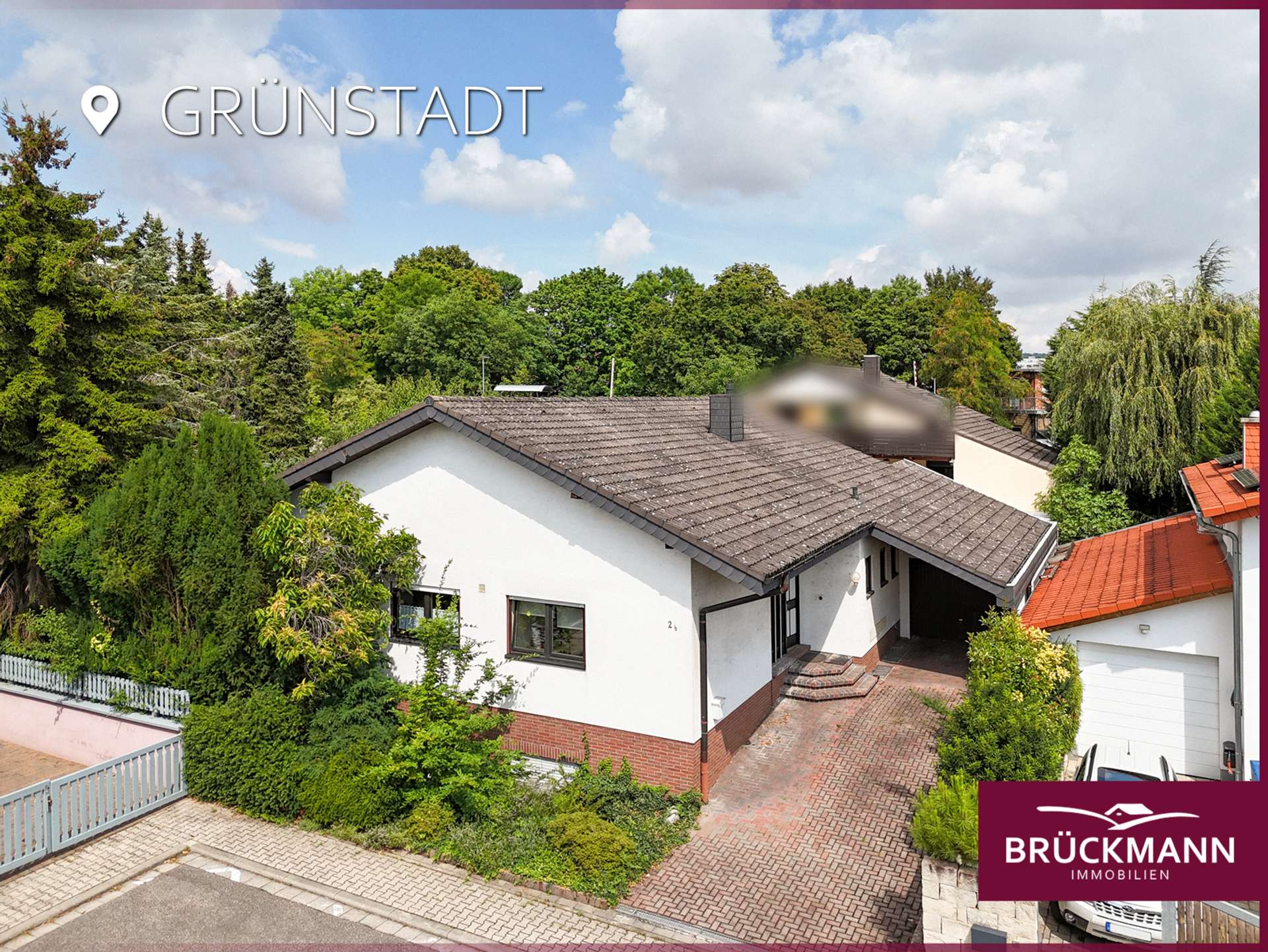 Grün & zentral: Freistehendes Einfamilienhaus mit großem Garten und kurzen Fußwegen zum Alltag, 67269 Grünstadt, Bungalow
