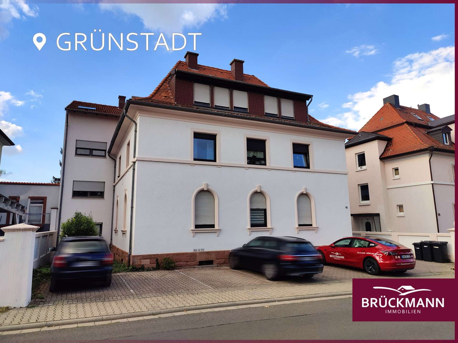 Lagevorteil garantiert: 3-Zimmer-DG-Wohnung mit Stellplatz in bester Stadtlage von Grünstadt, 67269 Grünstadt, Dachgeschosswohnung