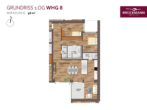 Grundriss Whg 8 - Exklusiv & barrierefrei: Modern wohnen im Landgut ‚Lawallier‘! (WHG 8 | 1. OG)