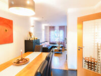 Blick in das Wohnzimmer