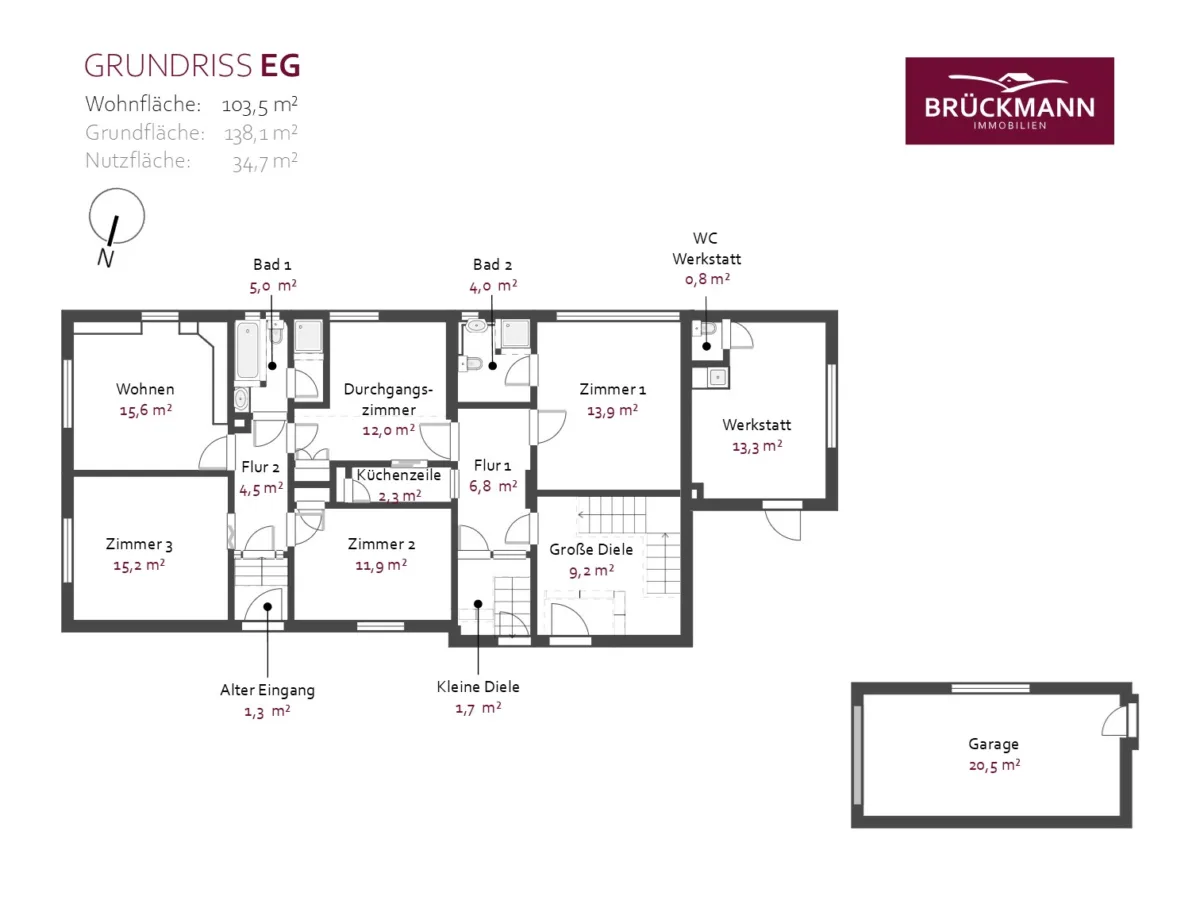 Grundriss EG