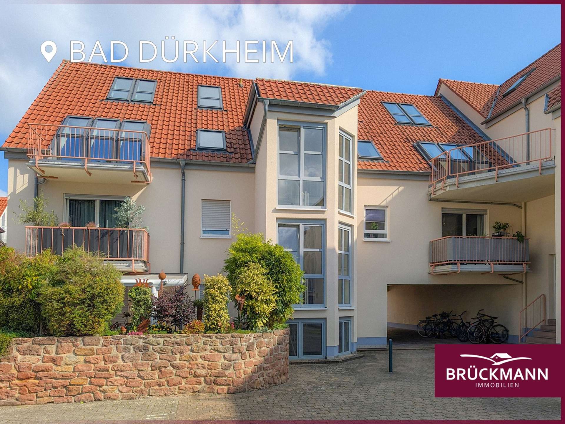 Stadtnahe Ruhe: Luftige 3-Zimmer-Maisonette mit Blick zum Haardtrand, 67098 Bad Dürkheim, Maisonettewohnung