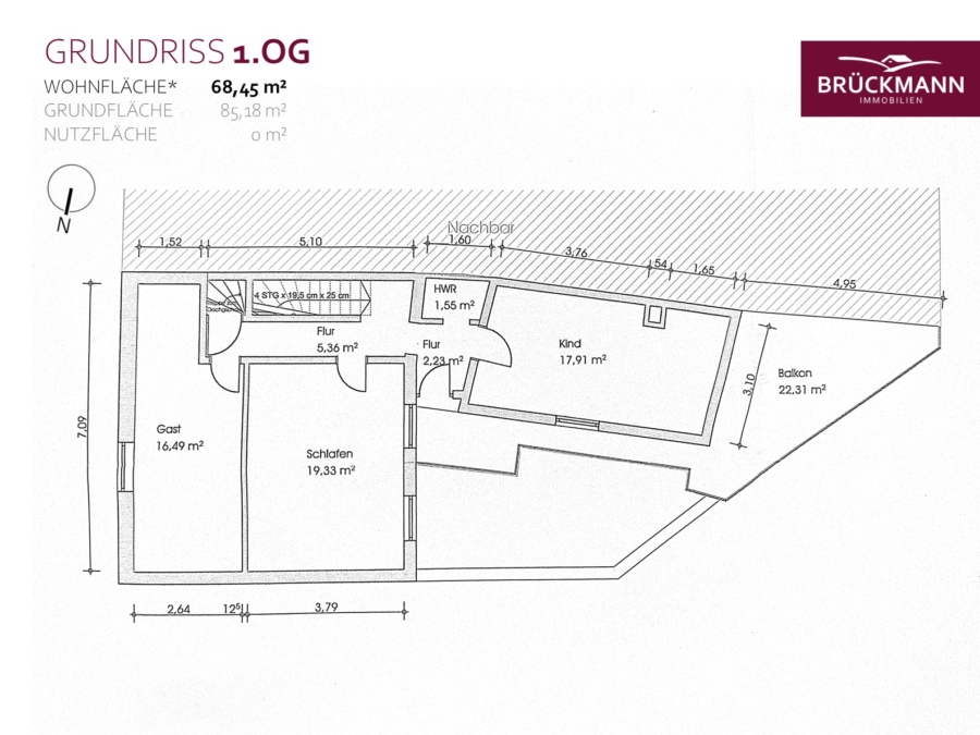 Grundriss OG